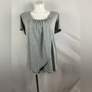 Jessica London Flutter Sleeve Tee